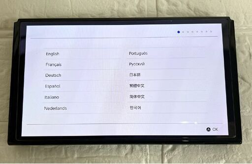 Nintendo Switch スイッチ 有機ELモデル HEG-001ホワイト ストラップ欠品 初期化動作確認済み ニンテンドー 任天堂☆札幌市 白石店