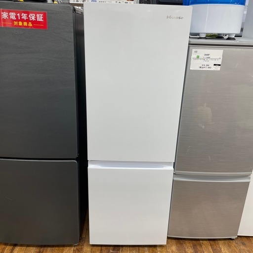 Hisense 2ドア冷蔵庫のご紹介です。