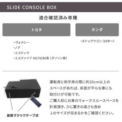 未使用VOXYノア♡コンソールボックスの画像