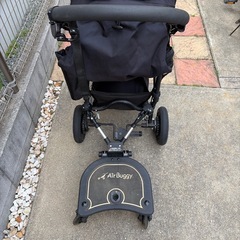 エアバギーココ　黒　ブラック　ベビーカーの画像