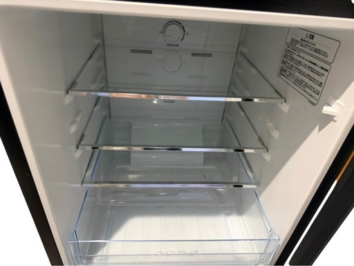 【決まりました】【⭐️全額返金保証⭐️】◻︎Hisense ノンフロン冷凍冷蔵庫 HR-G13C-BR 2022年製