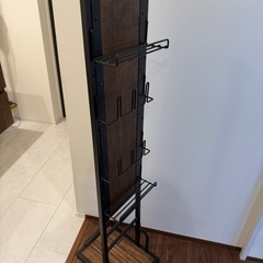 クリーナースタンド スティッククリーナー用 アイアンフレーム GRANT （ 掃除機 スタンド 収納 ） の画像