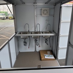 キッチンカー用シェルの画像