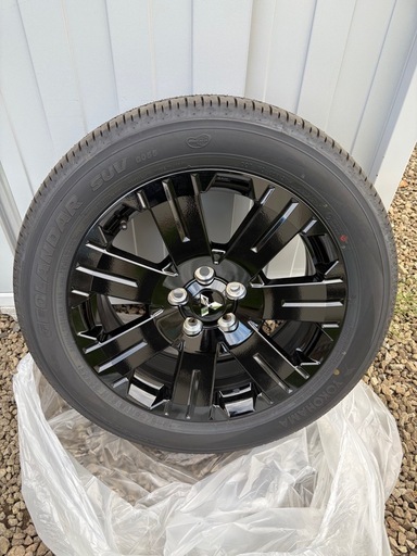 【新車外し】デリカD5 シャモニー純正ホイールタイヤ4本セット