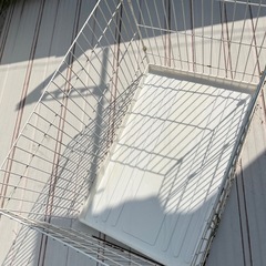 ペット用サークル　トレイ付きの画像