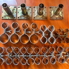 アメリカンフェンス＋連結金具(配送可)の画像