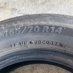 ブリヂストン　165/70R14 　コンパクトカーの画像