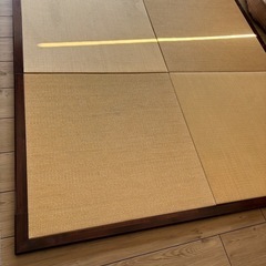 琉球畳4枚枠付の画像