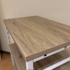 山善　デスクサイドワゴン
の画像