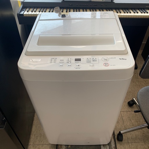 【ジモティー割引で最大15％OFF⭐️】　2021年製 YWM-T45H1 YAMADASELECT 洗濯機