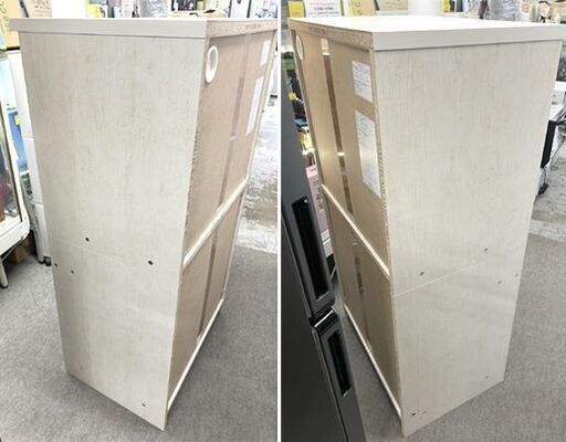 ニトリ レンジダイ リズバレー SLM1160SDH 幅58.6×奥行41.1×高さ109.6cm レンジ台 レンジボード☆札幌市 白石店