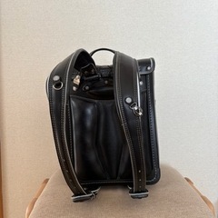 【美品】ふわりぃランドセル 黒 軽量 カバー使用 男の子 の画像