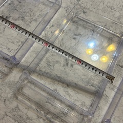 3個　収納ケース 冷蔵室トレー 浅型 収納ストッカー トレー ケース 日本製の画像