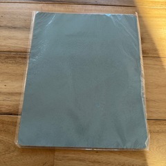 マウスパッド リバーシブル ブルー/シルバー 小サイズ 防水 デスクマットの画像