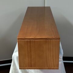 未使用品‼　萩原　カウンター上キッチン収納　茶色の画像