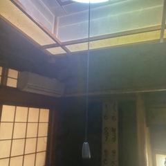 和風　電気　　かさの画像