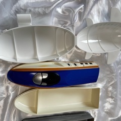 4個セット⭐️ 羽田空港 弁当箱 新幹線デザイン 子ども用弁当箱の画像