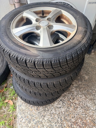 2025年製スタッドレス　175/16R14 アルミホイール