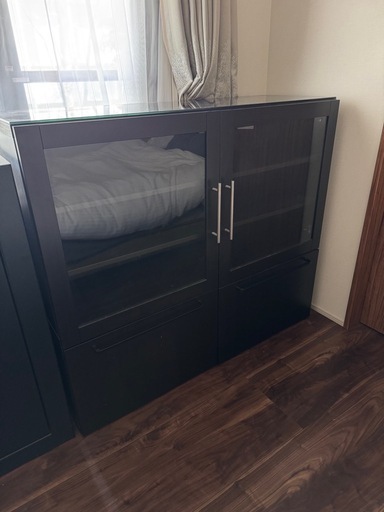 IKEA タンス ドレッサー 黒色