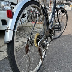 27インチ6速自転車の画像