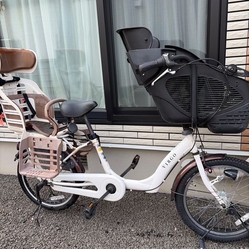(お値下げ)子乗せ自転車3人乗り　VIRGO