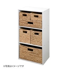 ニトリ　収納　　バスケット　　の画像