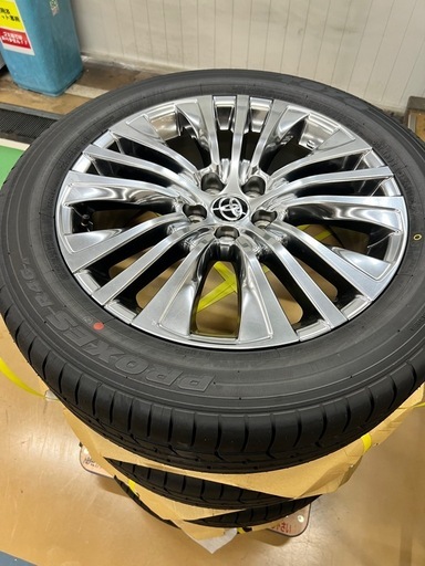 2024年 ハリアー 純正 19インチ タイヤホイール4本セット 225/55R19 未使用 新車外し相当