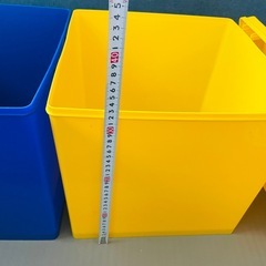 ふた付き 収納ボッス LEGO風　おもちゃ入れ　収納　の画像