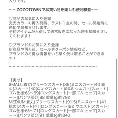 定価18,700円マーキュリーデュオ　2wayスカートの画像