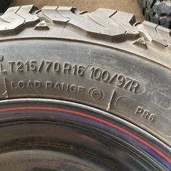 デイトナホイール BFGoodrich ブロックタイヤの画像