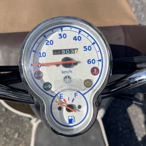 [廃車済] 原付　平成21年式　ヤマハビーノモルフェ　SA37J 　XC50H 4ストFi
