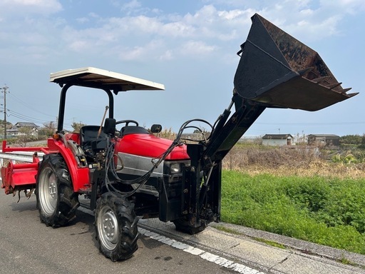 三菱　トラクター　ローダー　24馬力 4WD 逆転 倍速 自動水平 自動深耕 パワステ フロントローダー 耕幅1500mm バックアップ オートヒッチ MT241 パルシードGS  ディーゼル　耕運　畝立て　 ショベル　 宮崎