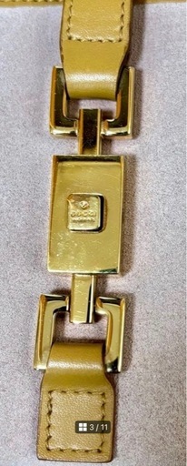 美品✨ GUCCI グッチ ジャッキー ピンク二つ折り財布 スエード