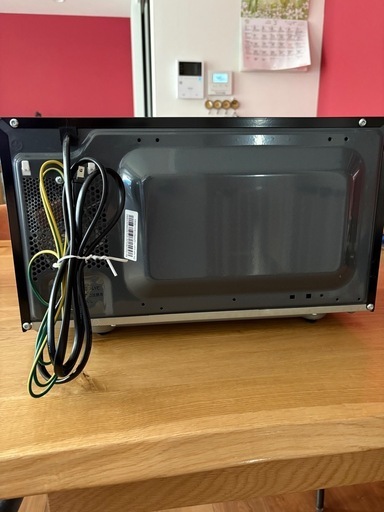 電子レンジ   レトロデザイン レッド