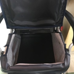 ジャングルジャングル貝塚店　シルバーカー　ウォーキングステッキキャスター　花柄　ブレーキ付き　折りたたみ　中古　貝塚市　二色浜の画像