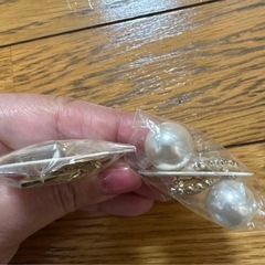 未使用 ピアス2点セットの画像