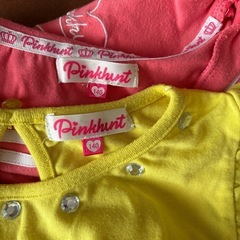 BABYDOLL（pink hunt）半袖Tシャツ2枚セット　 サイズ140cmの画像