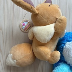 ポケットモンスター　でっかいぬいぐるみ イーブイ 〜Cafe Art〜　ポッチャマ　ポケモンの画像