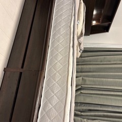 シングルベッド　マットレス付の画像