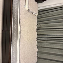 シングルベッド　マットレス付の画像