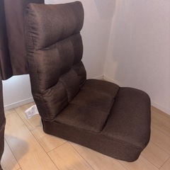 お譲り先決定＊ニトリ　座椅子　ブラウン【2個セット】の画像