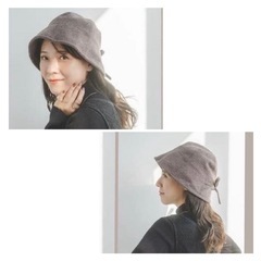 チューリップハット　帽子　日除の画像