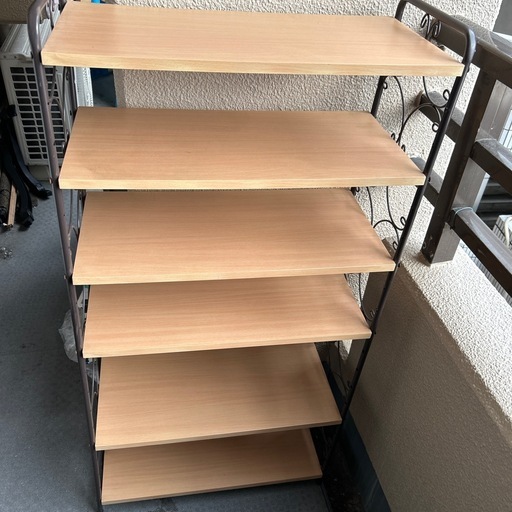 収納ラック棚 (rin rin) 赤嶺のオフィス用家具《棚》の中古あげます 