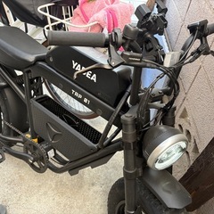電動自転車yadeaの画像