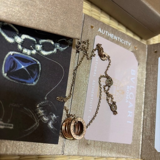BVLGARI k18ピンクゴールド ネックレス