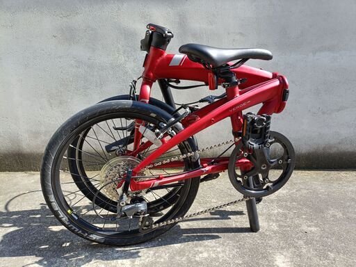 ミニベロ tern  Verge N8 サテンレッド 美品！