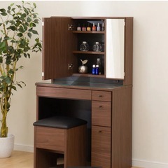 ニトリ 三面鏡ドレッサー
の画像