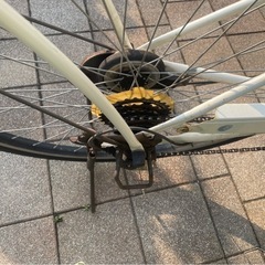 AEON 自転車　軽快車26インチの画像