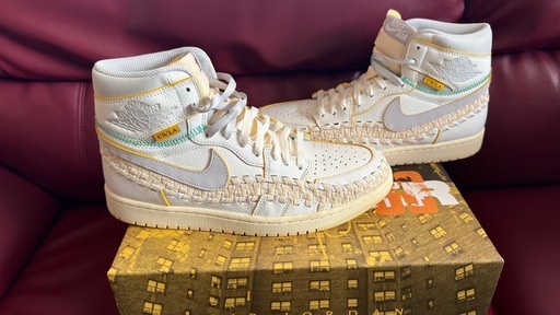 Union × BBS × Nike Air Jordan 1 High OG 28cm 新品