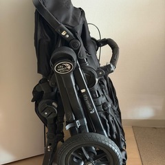 ベビージョガー　二人乗りベビーカー 双子 年子 レインカバー付き すぐ使えますの画像